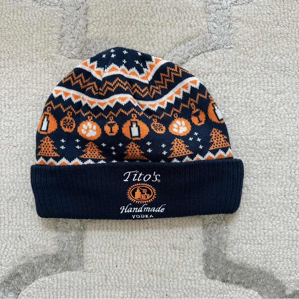 Tito’s knit beanie hat NWOT